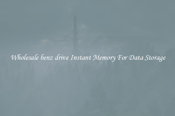 Wholesale benz drive Instant Memory For Data Storage