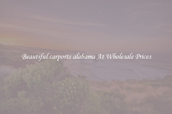 Beautiful carports alabama At Wholesale Prices