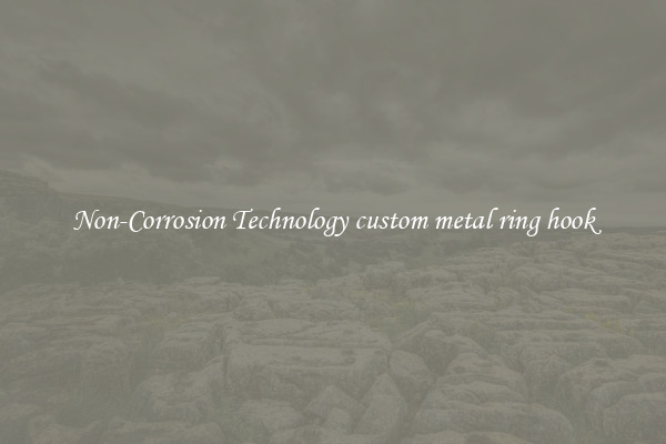 Non-Corrosion Technology custom metal ring hook