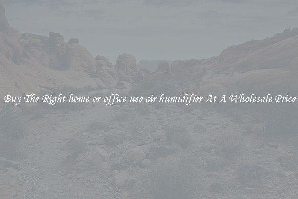 Buy The Right home or office use air humidifier At A Wholesale Price
