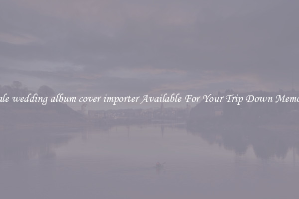 Wholesale wedding album cover importer Available For Your Trip Down Memory Lane